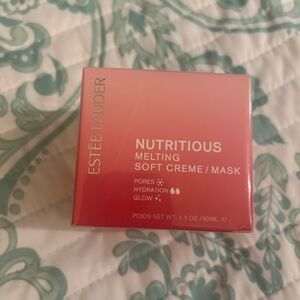 Estee Lauder Nutritious Melting Soft Creme/Mask — coral pink gradient